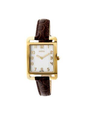NWT Bertha Marisol White Dial Ladies Watch